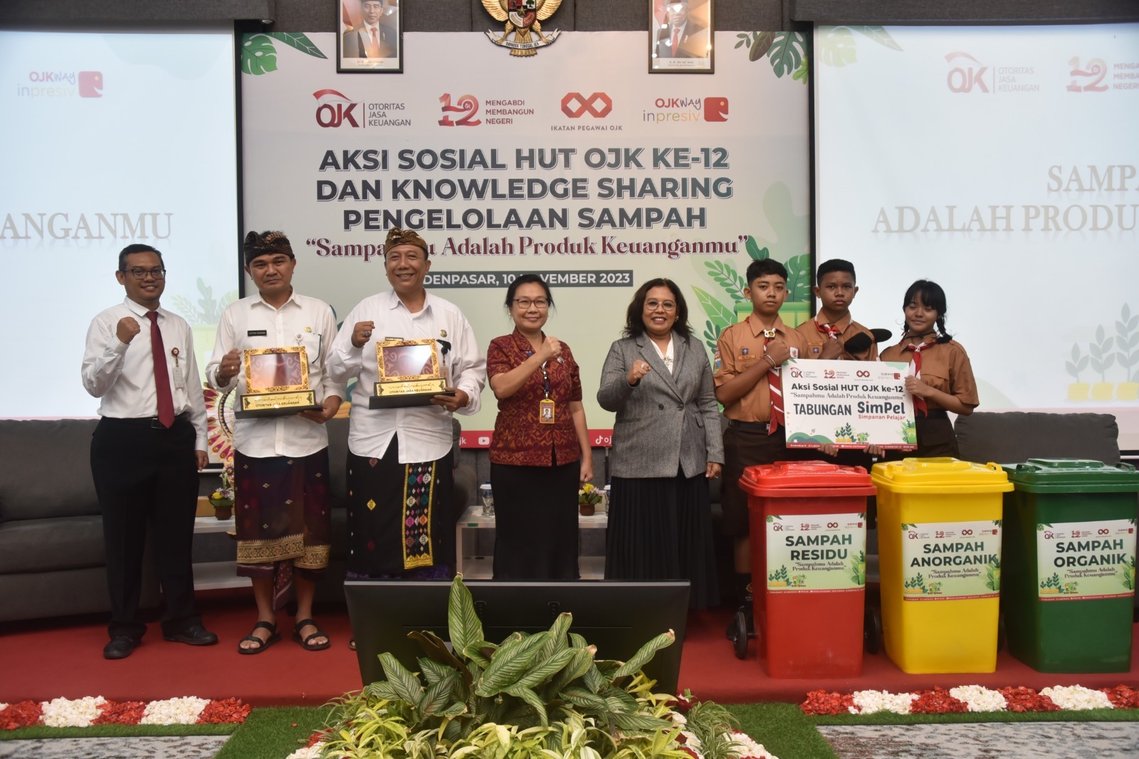 OJK Provinsi Bali Edukasi Program Sampahmu Produk Keuanganmu