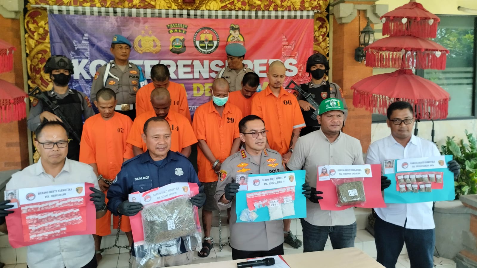 Serius Cegah Narkotika, Sat. Resnarkoba Polresta Denpasar Ungkap 28 Kasus dalam Mei 2023