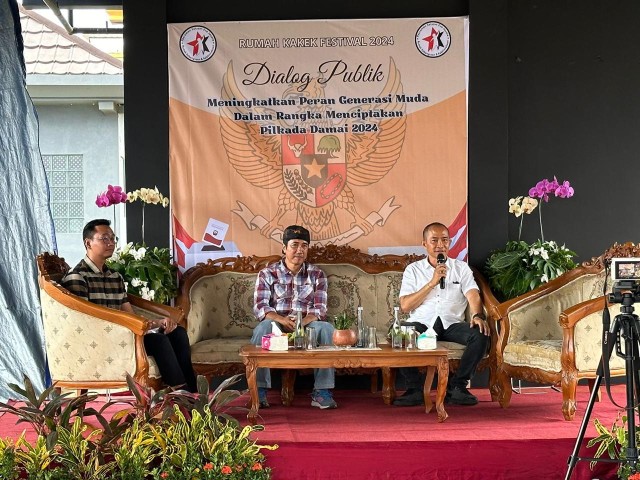 Tingkatkan Peran Generasi Muda, Dialog Publik Polda Bali Ajak Ciptakan Damai di Pilkada  2024 